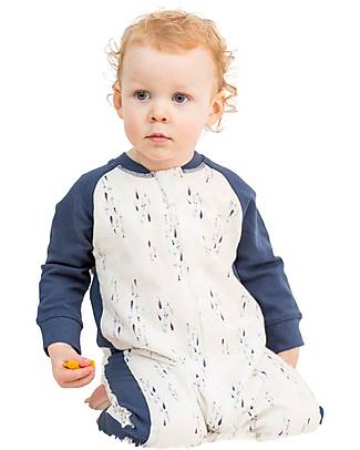 Lulujo Baby Sleepsuit - Fish - TOG1 - Cotton and Bamboo Rayon Sleeping Bags