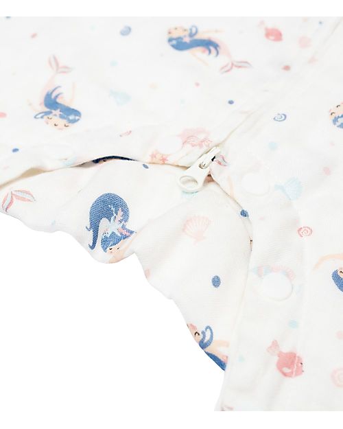 Lulujo Baby Sleepsuit - Mermaid - TOG1 - Cotton and Bamboo Rayon Sleeping Bags