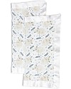 Lulujo Baby Soft Security Blanket 40 x 40 cm - Koala - 100% cotton - 2 Pieces Muslin Swaddle