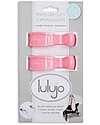 Lulujo Baby Stroller Clips, 2-Pack - Pink Accessories