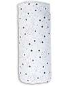 Lulujo Baby Swaddle Blanket 100x100 cm - Star - 100% Cotton Muslin Muslin Swaddle