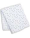 Lulujo Baby Swaddle Blanket 100x100 cm - Star - 100% Cotton Muslin Muslin Swaddle