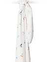 Lulujo Baby Swaddle Blanket 120 x 120 cm, Hummingbird - Bamboo muslin Muslin Swaddle