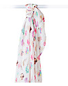 Lulujo Baby Swaddle Blanket 120 x 120 cm, Ice Cream - Bamboo muslin Muslin Swaddle