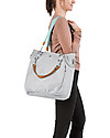 Lässig Green Label Mix’n Match Changing Bag, Light Grey - Lots of accessories, 100% recycled Diaper Changing Bags