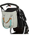 Lässig Green Label Mix’n Match Changing Bag, Light Grey - Lots of accessories, 100% recycled Diaper Changing Bags