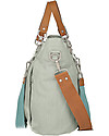 Lässig Green Label Mix’n Match Changing Bag, Light Grey - Lots of accessories, 100% recycled Diaper Changing Bags