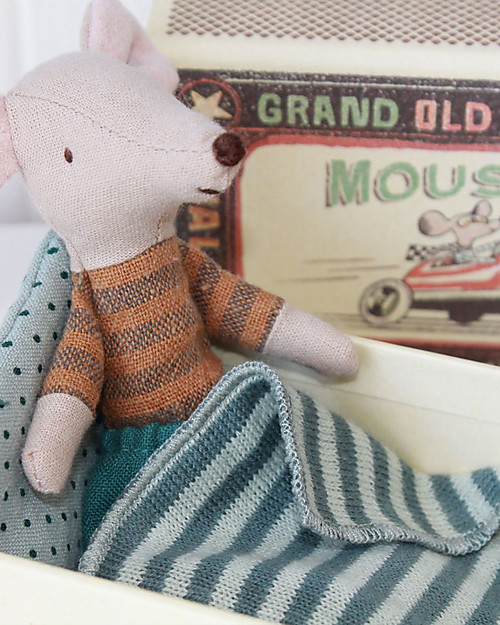 Maileg Big Brother Mouse, in MatchBox - 12 cm Puppets