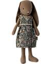 Maileg Bunny - Dress - Flowers - Height 21 cm Puppets