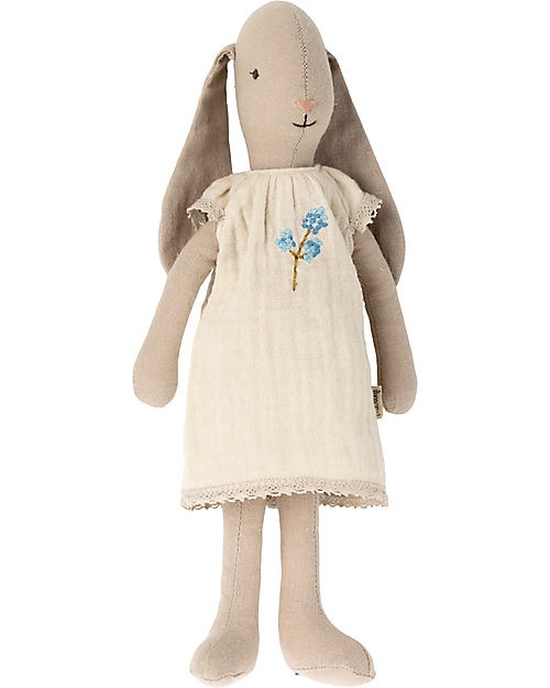 Maileg Bunny - Dress with Embroidery - 27 cm Puppets