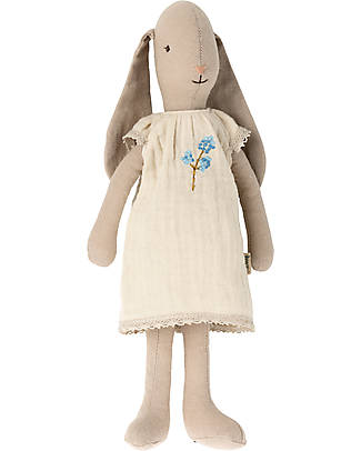 Maileg Bunny - Dress with Embroidery - 27 cm Puppets