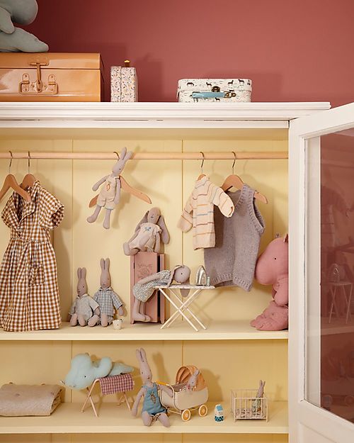 Maileg Bunny - Dress with Embroidery - 27 cm Puppets