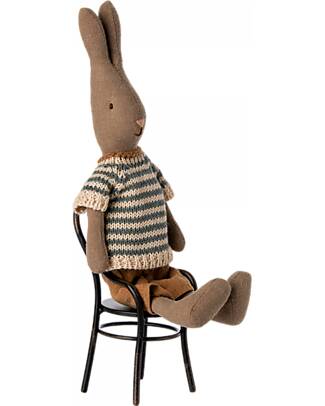 Maileg Bunny - T-Shirt and Shorts - Brown - Height 24 cm Puppets