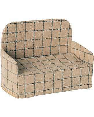 Maileg Couch Mouse - 8 cm - For Maileg Dollhouse Dolls Accessories