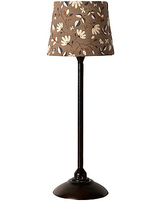 Maileg Miniature Floor Anthracite Lamp - 22 cm - For Maileg Dollhouse Dolls Accessories