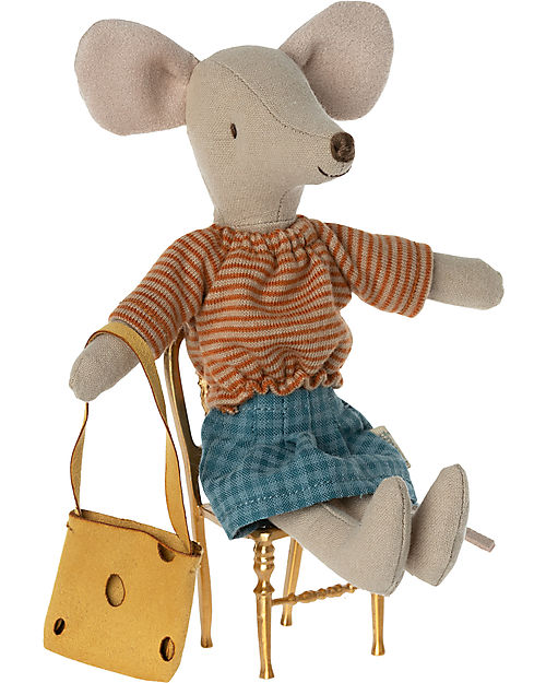 Maileg Mother Mouse - 15cm - Vintage and Nostalgic Design! Puppets