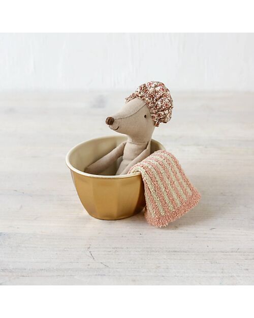 Maileg Mouse Wellness, Big Sister - Pink - Height 13 cm Puppets