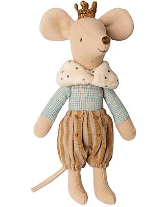 Maileg Prince Mouse - Big Brother - 13 cm Height Soft Toys