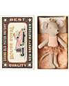 Maileg Princess Mouse - Little Sister in Matchbox - Height 11 cm Puppets