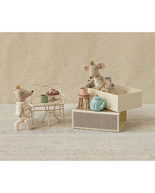 Maileg Royal Twin Mice - Sister and Brother in Box - Height 11 cm Puppets