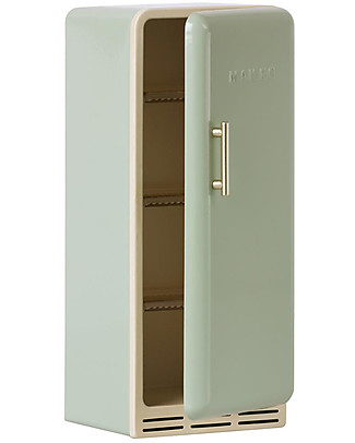 Maileg Small Vintage Fridge - Mint - 22 cm - for Maileg Dollhouse Dolls Accessories