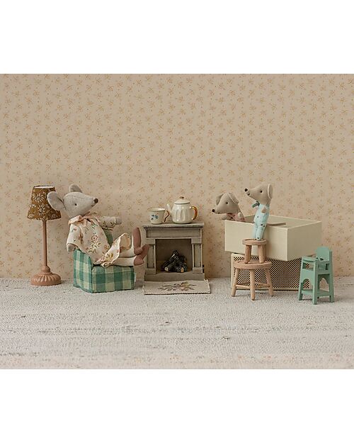 Maileg Twin Mice in Matchbox - Height 8 cm Puppets