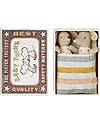 Maileg Twins Mice in Matchbox - 8cm - Vintage and Nostalgic Design! Puppets