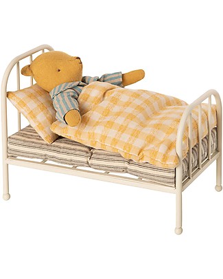 Maileg Vintage Bed - 15 cm - for Maileg Doolhouse Dolls Accessories