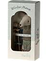 Maileg Winter Mouse  - Big Brother - with ski - Height 13 cm Puppets