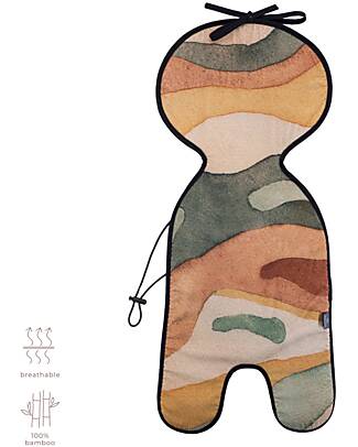 Makaszka Anti-Sweat Pad for Car Seat 0-13kg - 100% Bamboo Oeko-Tex - Rainbow Mountain Car Seat Accessories