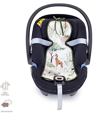 Makaszka Anti-Sweat Pad for Car Seat 0-13kg - 100% Bamboo Oeko-Tex - Sawanna Car Seat Accessories