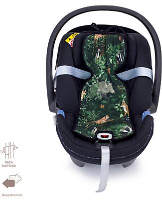 Makaszka Anti-Sweat Pad for Car Seat 0-13kg - 100% Bamboo Oeko-Tex - Woodland Car Seat Accessories