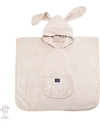 Makaszka Hooded Poncho - Linen - 100% Oeko-tex Bamboo Towels And Flannels