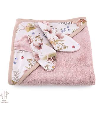 Makaszka Hooded Towel - Fairies - 100% Oeko-tex Bamboo Towels And Flannels