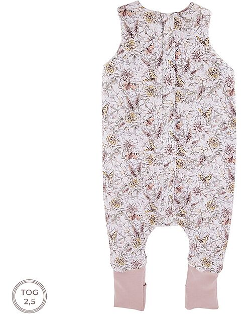 Makaszka Sleeping Bag with Legs - Dream Garden - TOG 2.5 - 100% Muslin Cotton Sleeping Bags