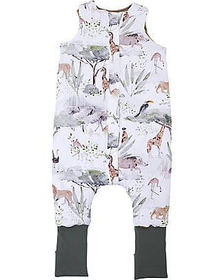 Makaszka Sleeping Bag with Legs - Sawanna - 100% Muslin Cotton Sleeping Bags
