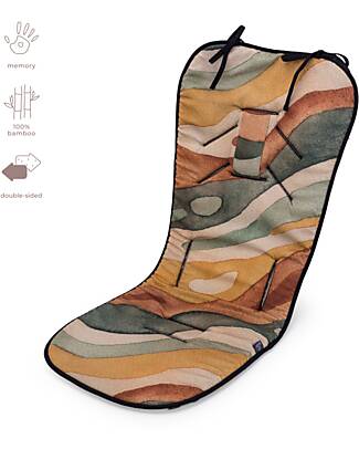 Makaszka Stroller Pad - 100% Oeko-Tex Bamboo - Rainbow Mountain Accessories