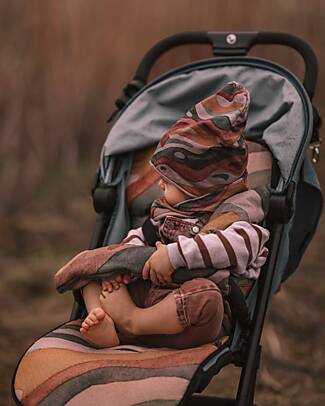 Makaszka Stroller Pad - 100% Oeko-Tex Bamboo - Rainbow Mountain Accessories