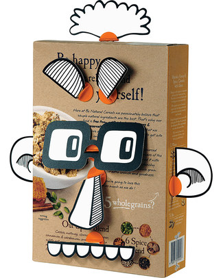 MakeDo Box Props Faces - People (recycle and repurpose creatively) Art & Craft Kits