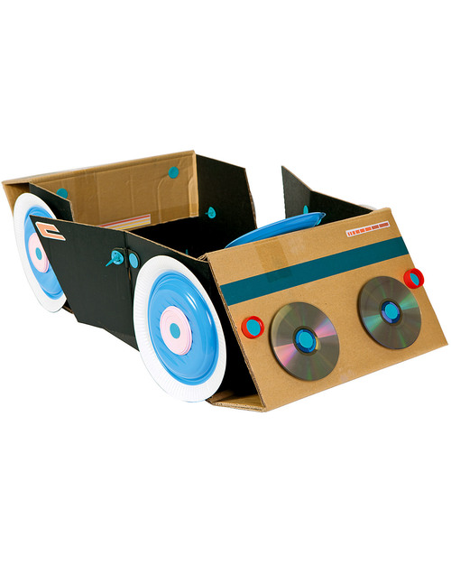 MakeDo Find and Make Kit - Car (recycle and repurpose creatively) Art & Craft Kits