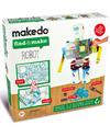 MakeDo Find and Make Kit -Robot (recycle and repurpose creatively) Art & Craft Kits