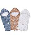Malomi Kids Car Seat Swaddle - Goose - 100% Organic Cotton GOTS Footmuffs