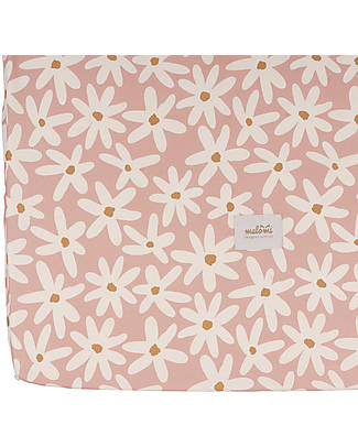 Malomi Kids Cotton Bedsheet - 140 x 70 cm - Blush Daisies Bed Sheets and Pillow Cases