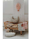 Malomi Kids Cotton Feeding Cushion - Apricot Natural - 62x65cm Breastfeeding Pillows