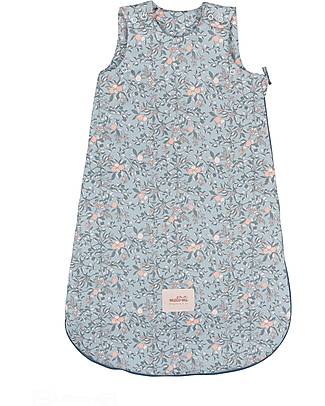 Malomi Kids Sleeping Bag 0-1Y - Denim Lions - TOG 2.5 - 100% Organic Cotton  Oeko-Tex - 85x50cm unisex (bambini)