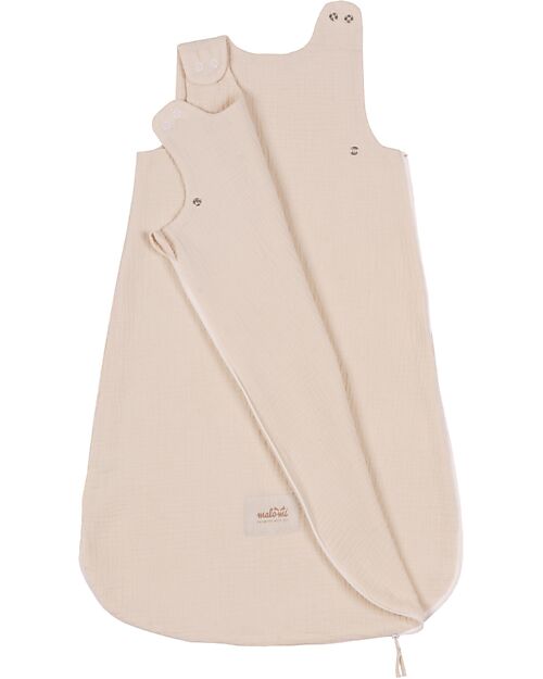 Malomi Kids Summer Sleeping Bag 0-1 years Natural TOG