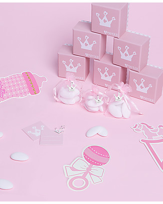 Mamijux Baby Bonbonniere Kit, Pink - Perfect for baby shower Bracelets