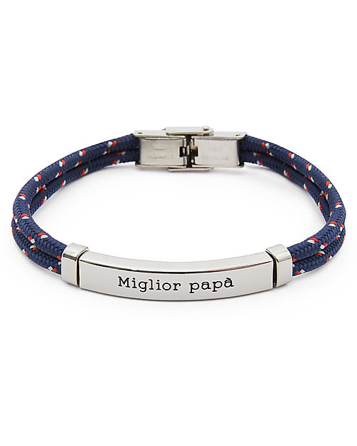 Mamijux Bracialet MAMIJUX® TAG - Best Daddy - with Adjustable Lanyard Bracelets