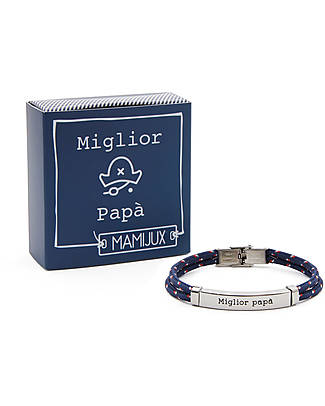 Mamijux Bracialet MAMIJUX® TAG - Best Daddy - with Adjustable Lanyard Bracelets