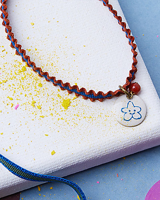 Mamijux Hand Painted Bracelet - Star - Stretch Frisé Lanyard Bracelets